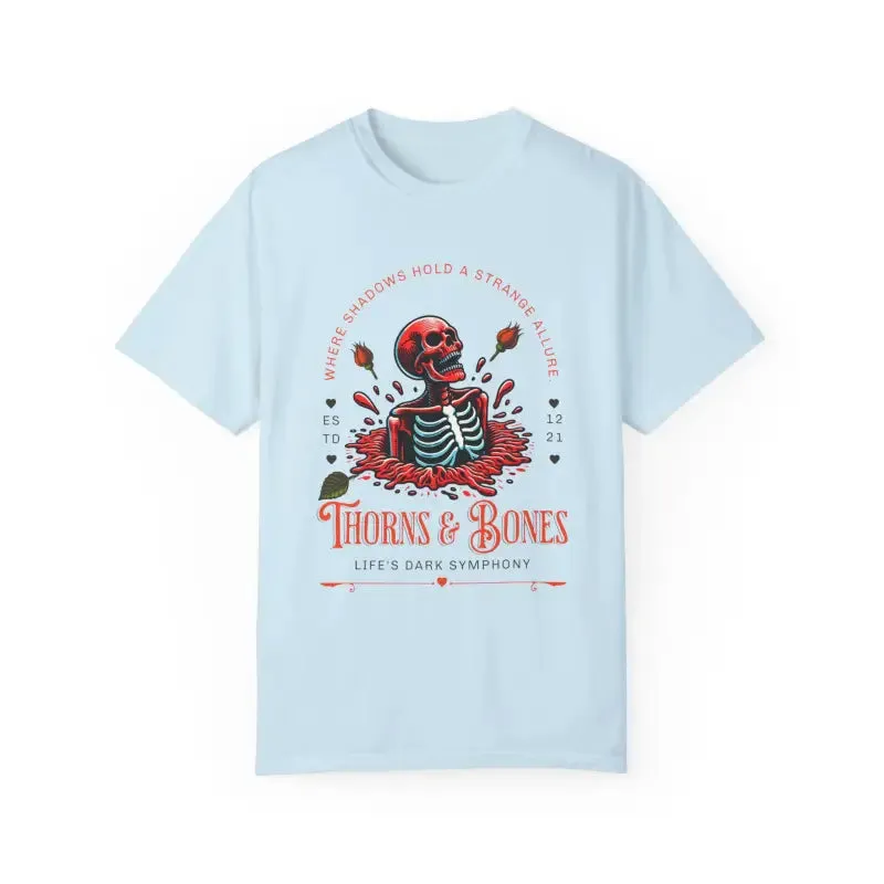 Slay in Comfort Colors Skeleton Tee