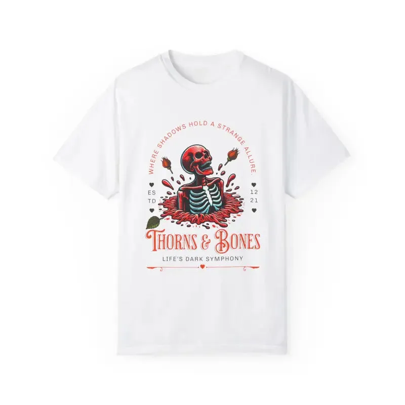 Slay in Comfort Colors Skeleton Tee