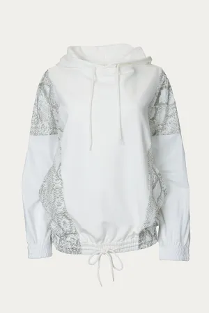 STELLA SNAKE-PRINT PULLOVER