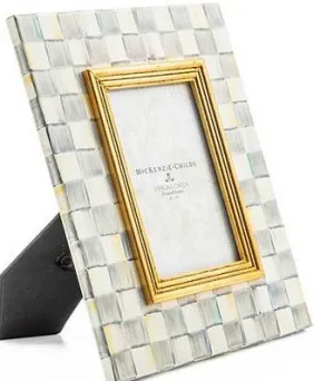 Sterling Check Enamel Frame 5"x7"