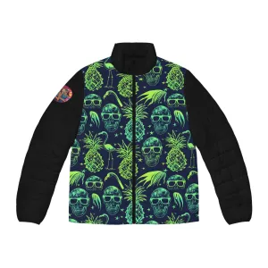 Surface Beach Volleyball Club Men's Puffer Jacket (AOP)