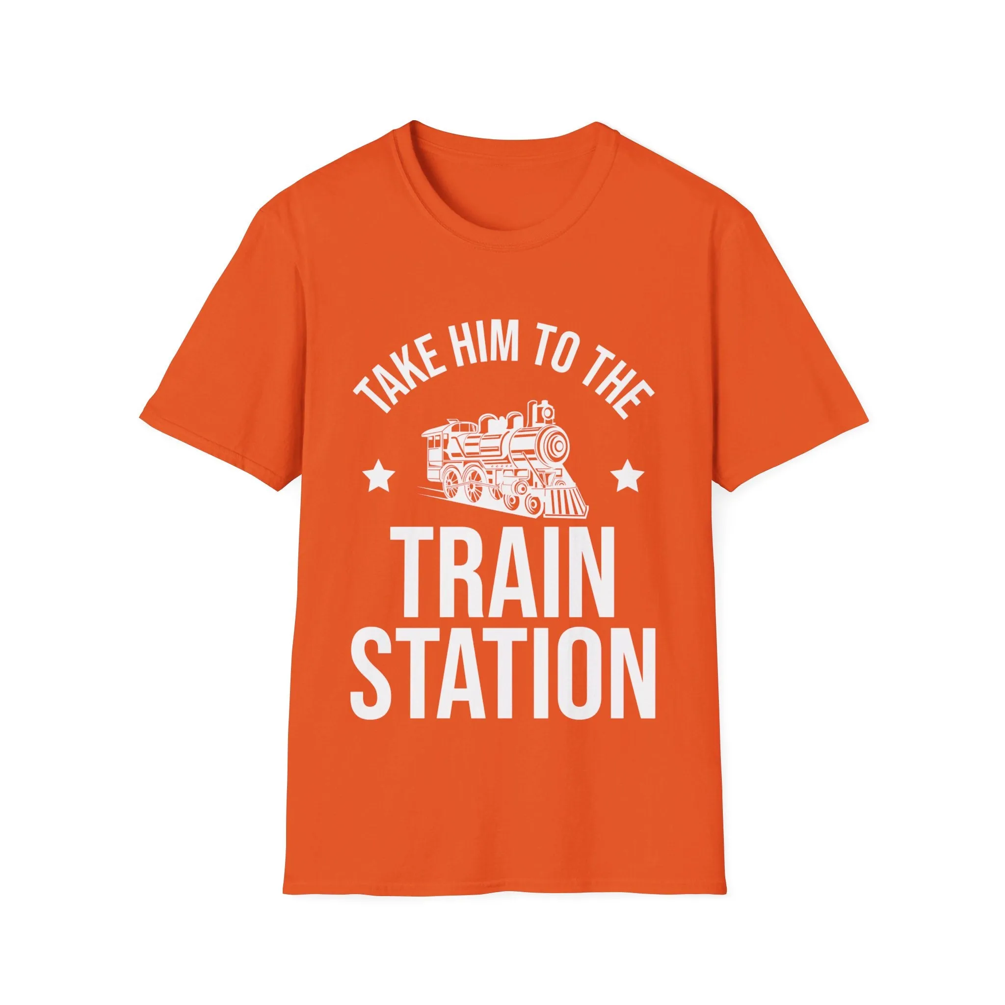Take Him To The Train Station Platform T-Shirt Men Women