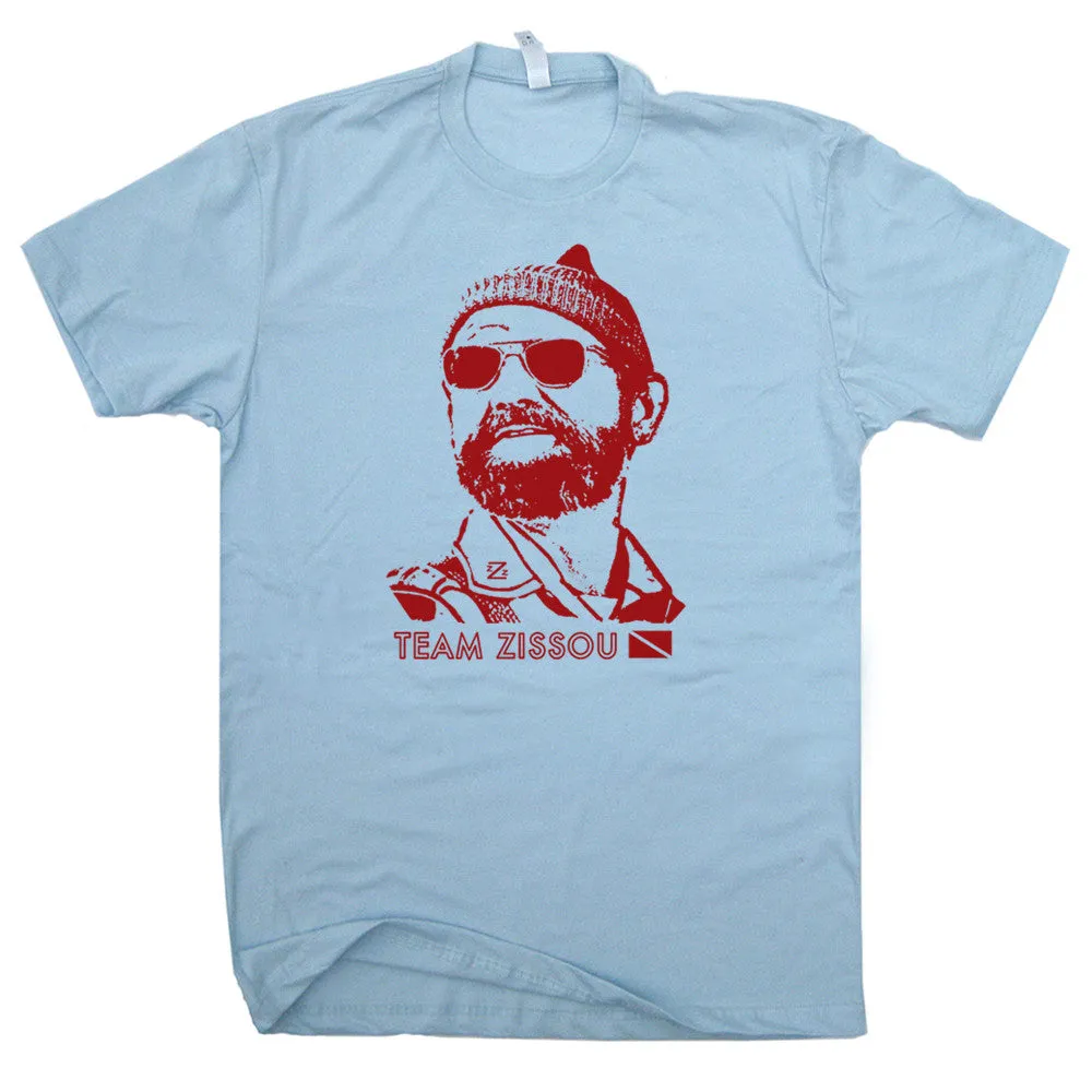 Team Zissou T Shirt The Life Aquatic T Shirt Bill Murray T Shirt Funny Scuba Diving Shirt