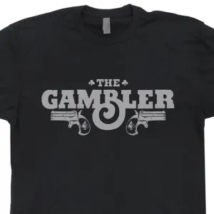 The Gambler T Shirt Vintage Las Vegas Shirt World Series of Poker T Shirt Cool Poker Tee