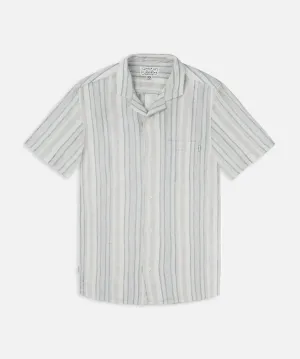 The Indie Livorno S/s Shirt - Stone Multi