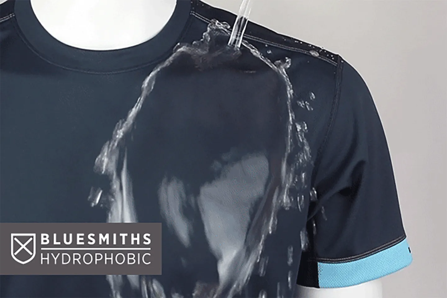 The Kanaha Hydrophobic Shirt for Men - Rich Navy (Storm Blue)