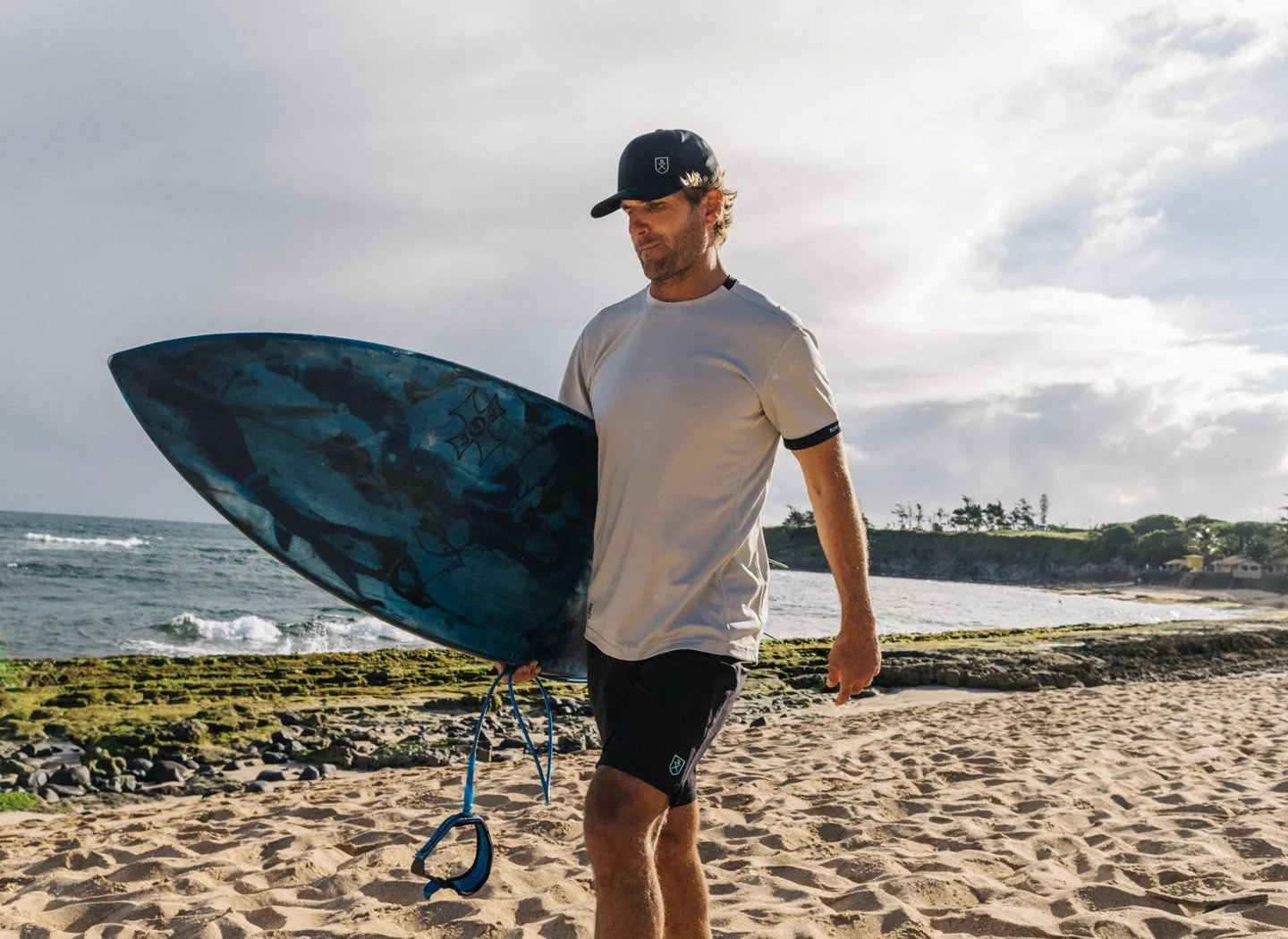 The Lane Hydrophobic Shirt for Men - White Rock
