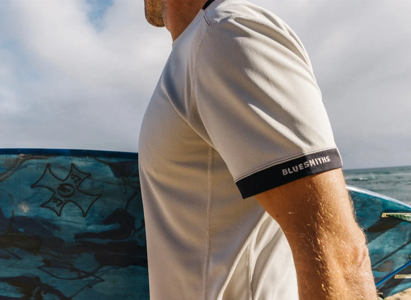 The Lane Hydrophobic Shirt for Men - White Rock