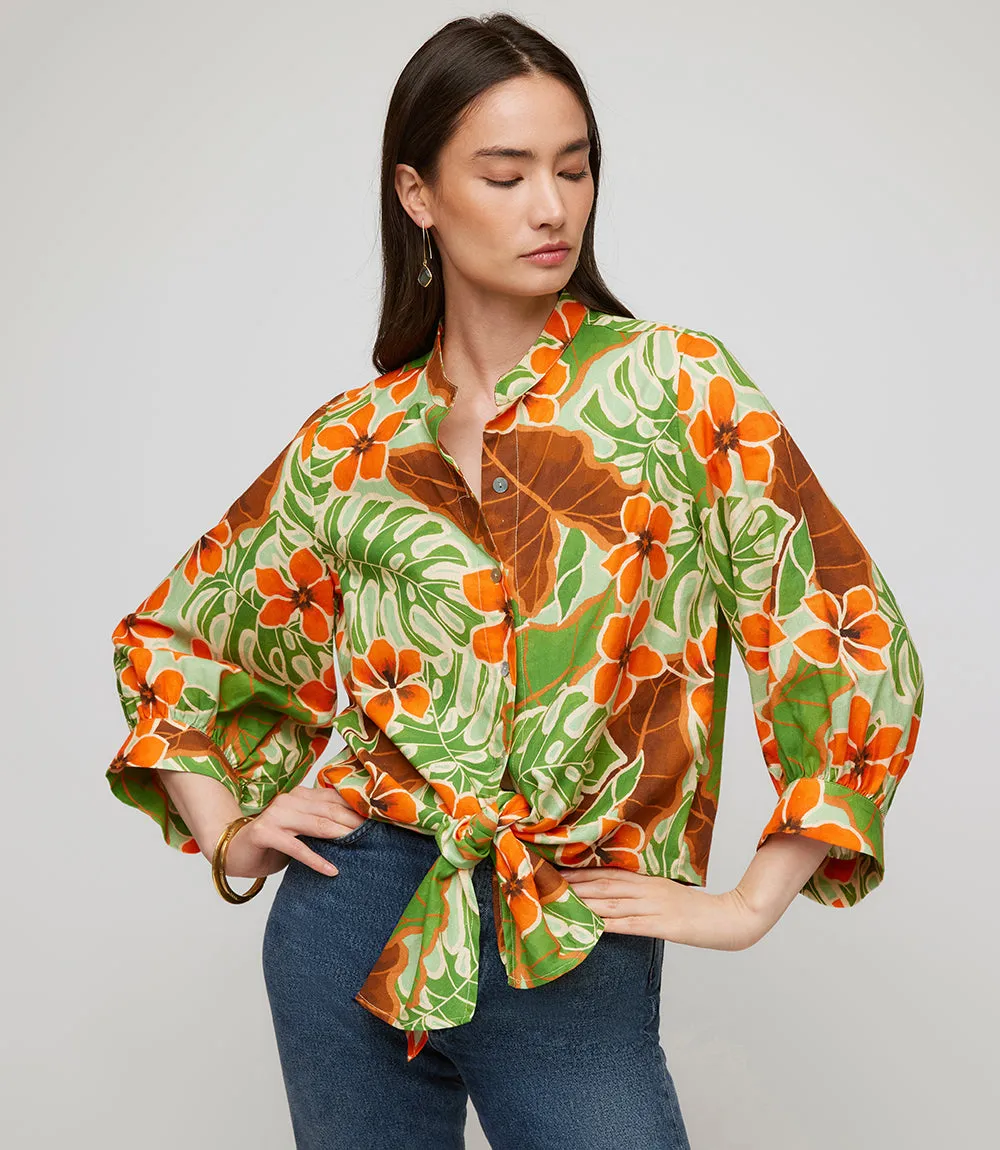 Tie-Front Top