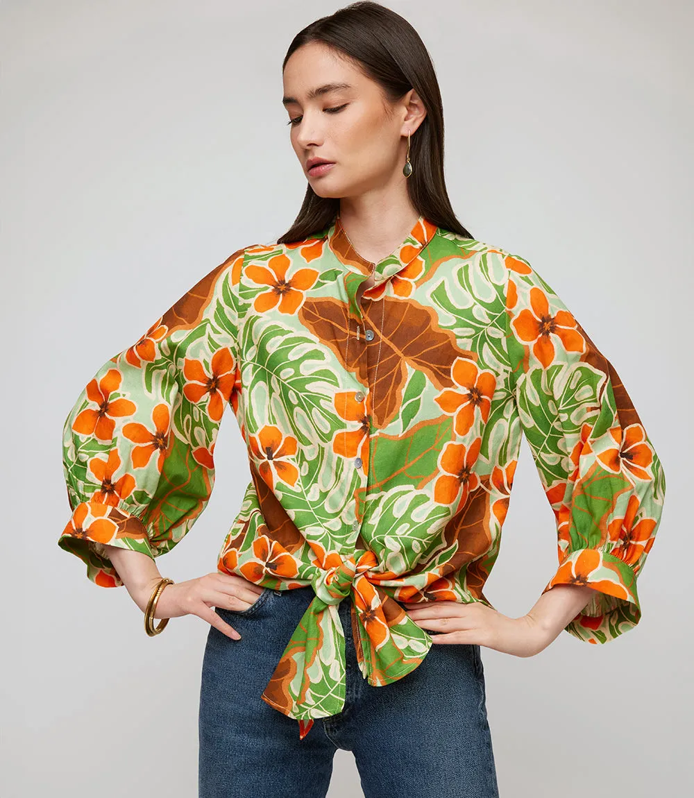 Tie-Front Top