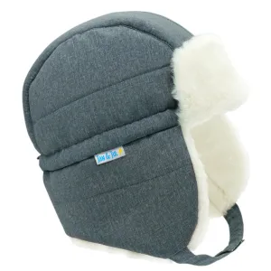 Toasty-Dry Trapper Hat | Heather Grey