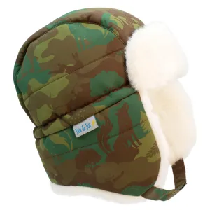 Toasty-Dry Trapper Hat | Woodland Camo