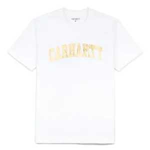 University S/S Tee | White Gold