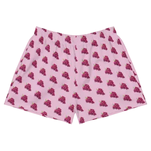 UVA 🍇 All-Over Print Women's Athletic Shorts