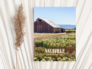 Vacaville Retro Wall Art, California, USA
