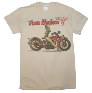 Van Halen Biker Pin Up T-Shirt