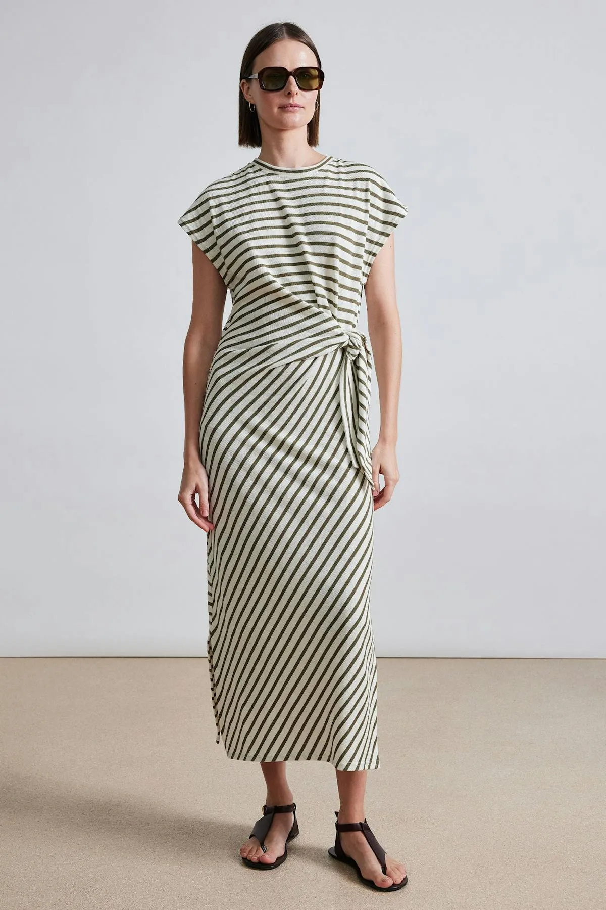 Vanina Cinched Waist Dress