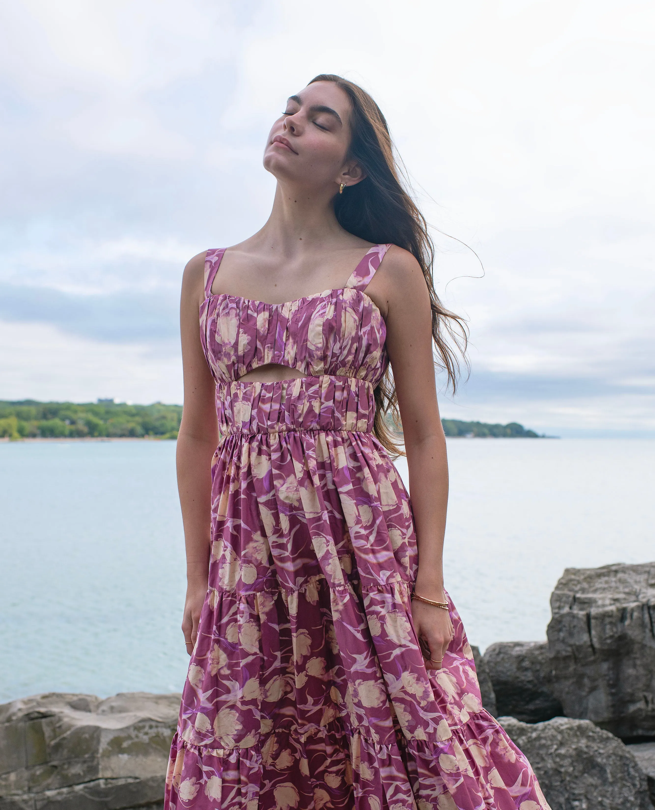 Vera Orchid Rush Cotton Dress