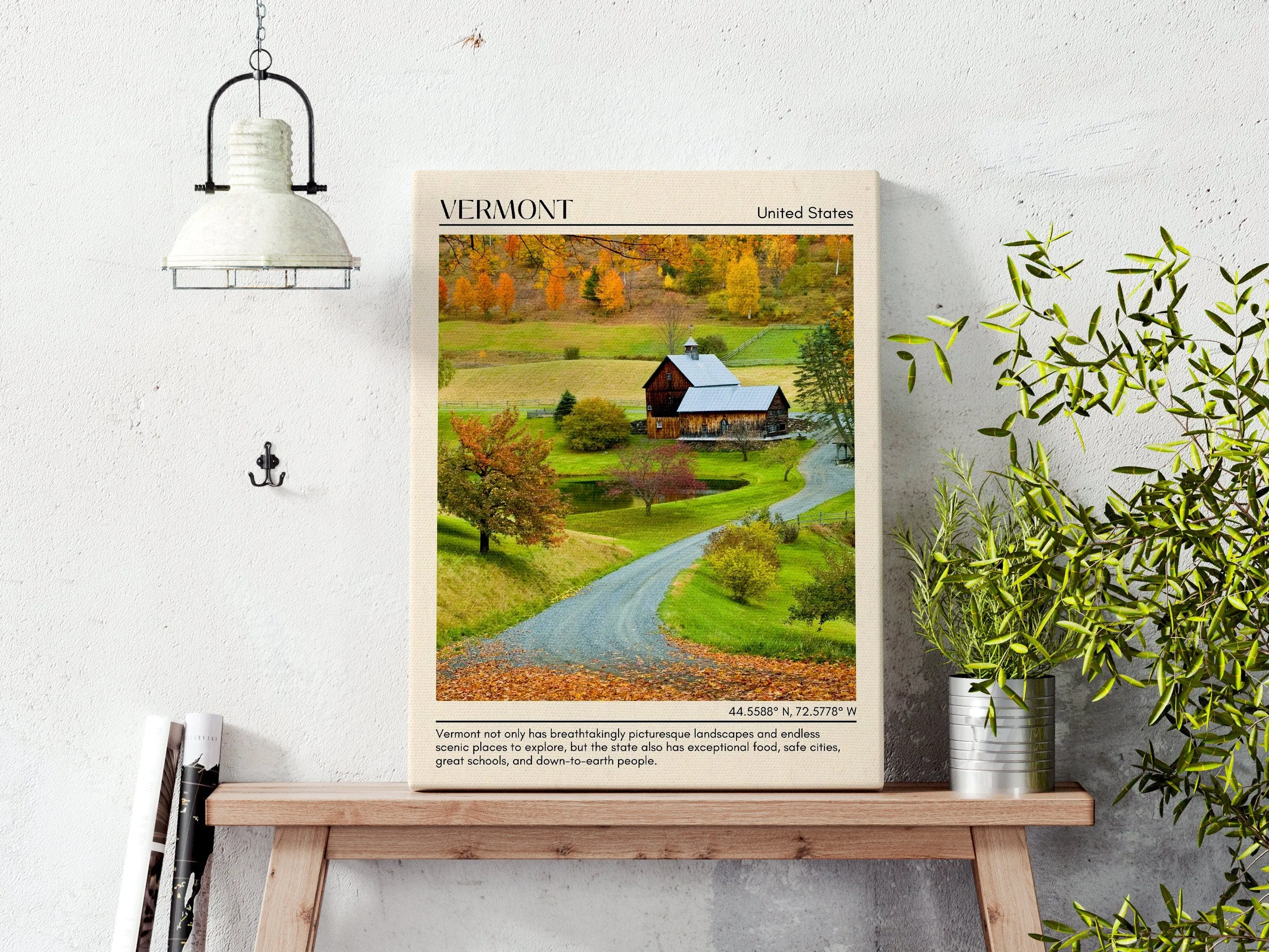 Vermont Wall Art, USA