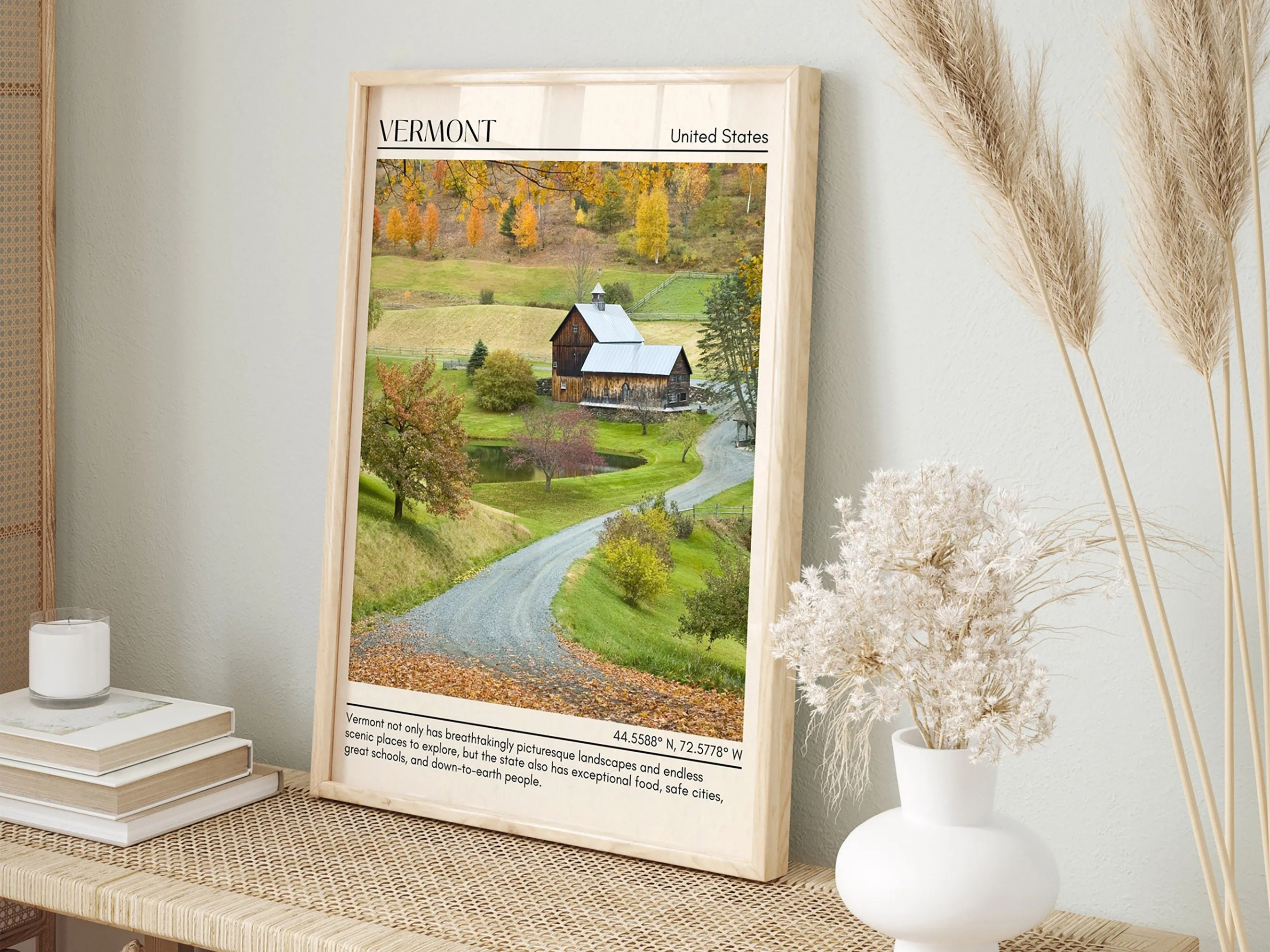 Vermont Wall Art, USA
