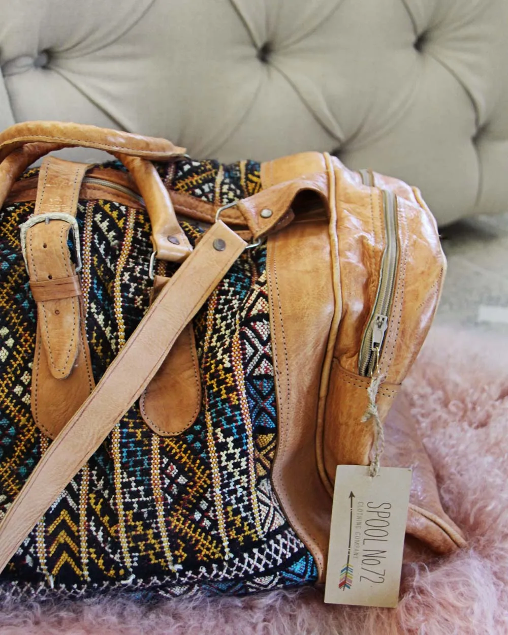 Vintage 70's Moroccan Bag