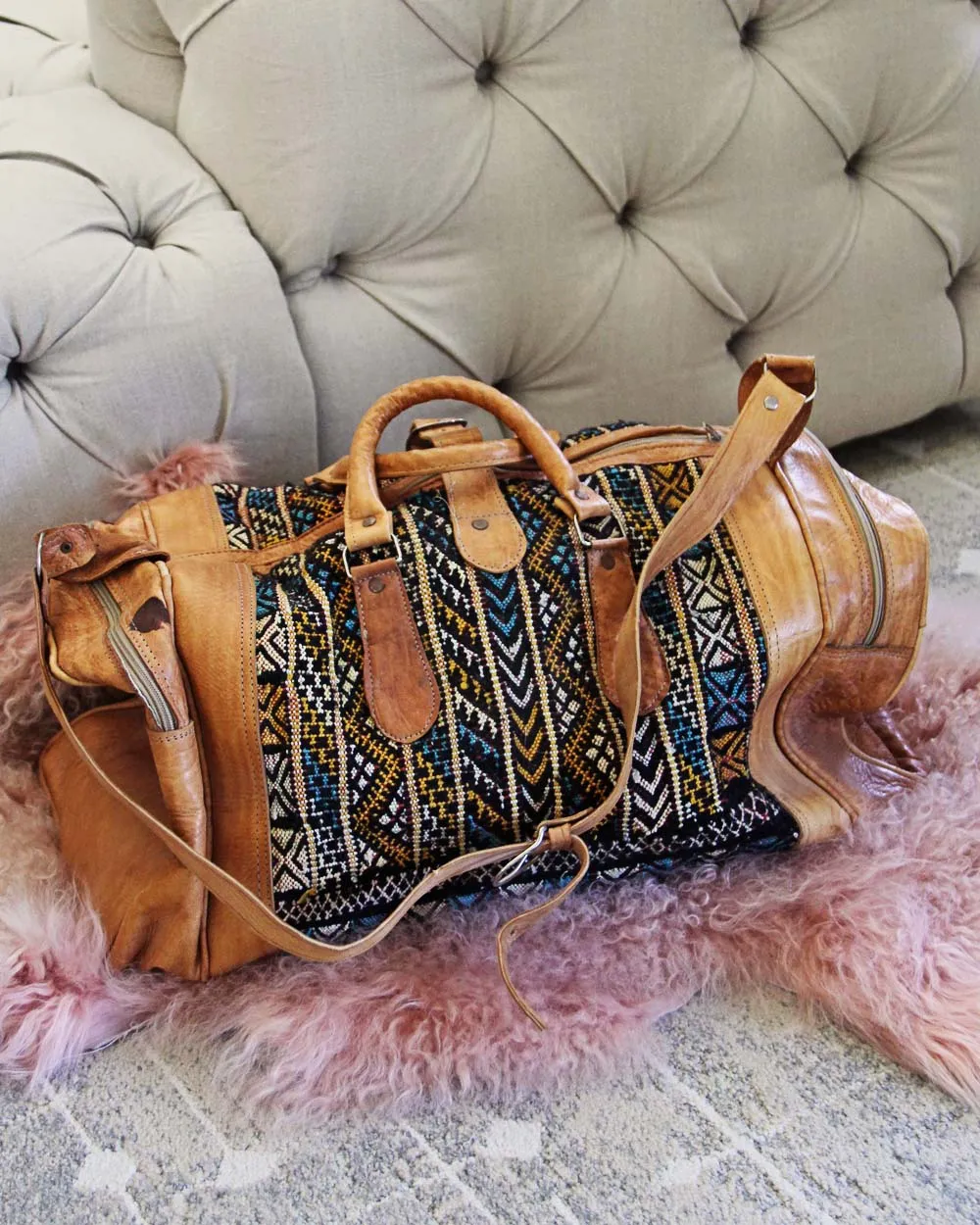 Vintage 70's Moroccan Bag