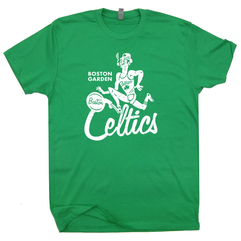Vintage Boston Celtics T Shirt Retro Boston Celtics Shirt