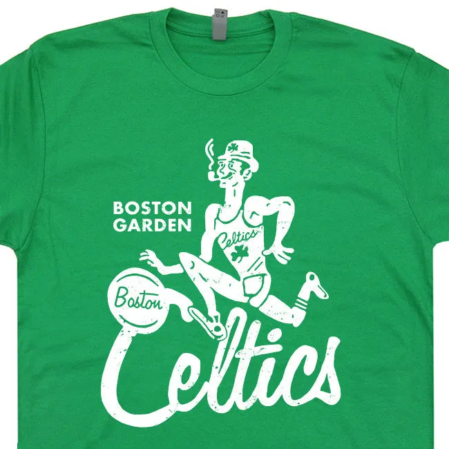 Vintage Boston Celtics T Shirt Retro Boston Celtics Shirt