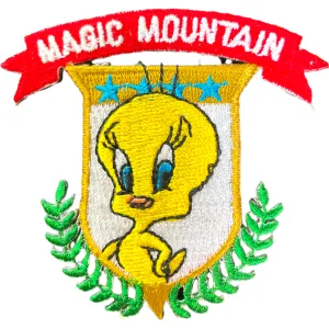 Vintage Magic Mountain Tweety Bird Sew On Patch