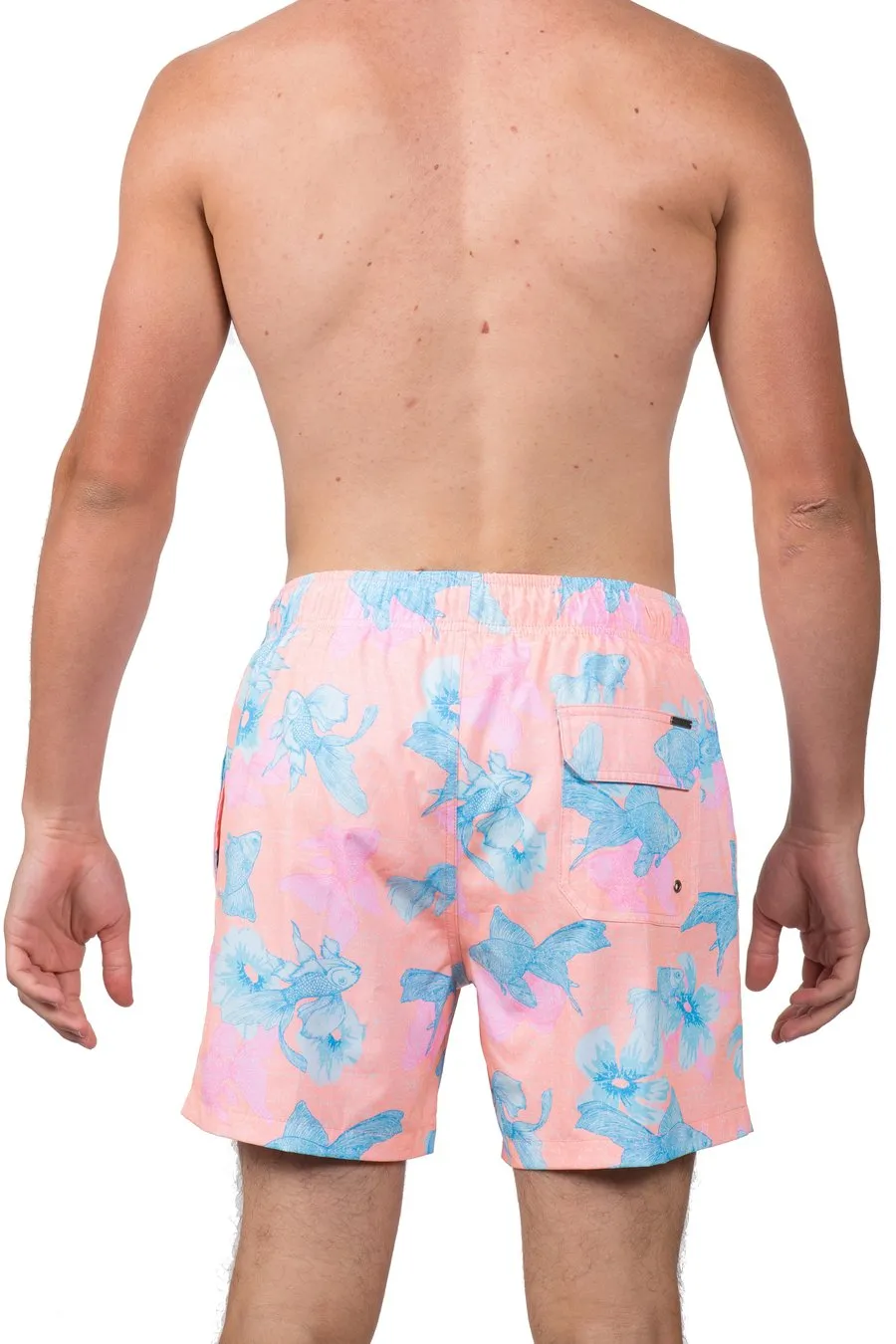 VS FISH AND FLOWER SWIM SHORTS