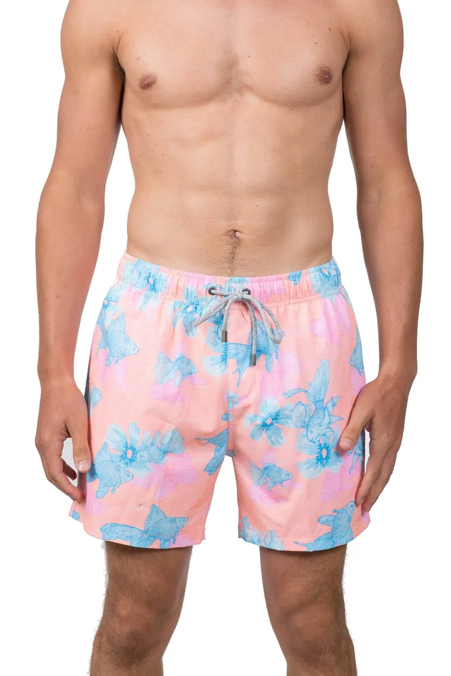 VS FISH AND FLOWER SWIM SHORTS