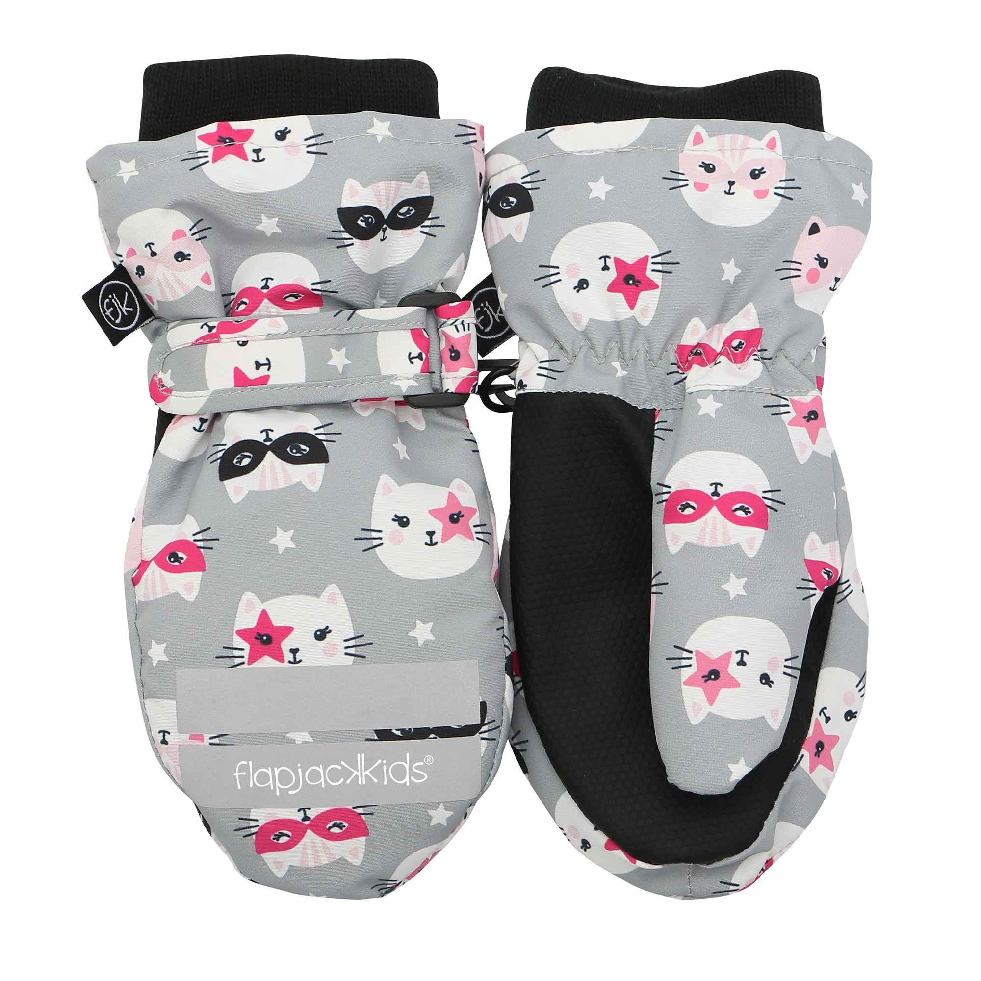 Water Repellent Ski Mittens - 2-4y