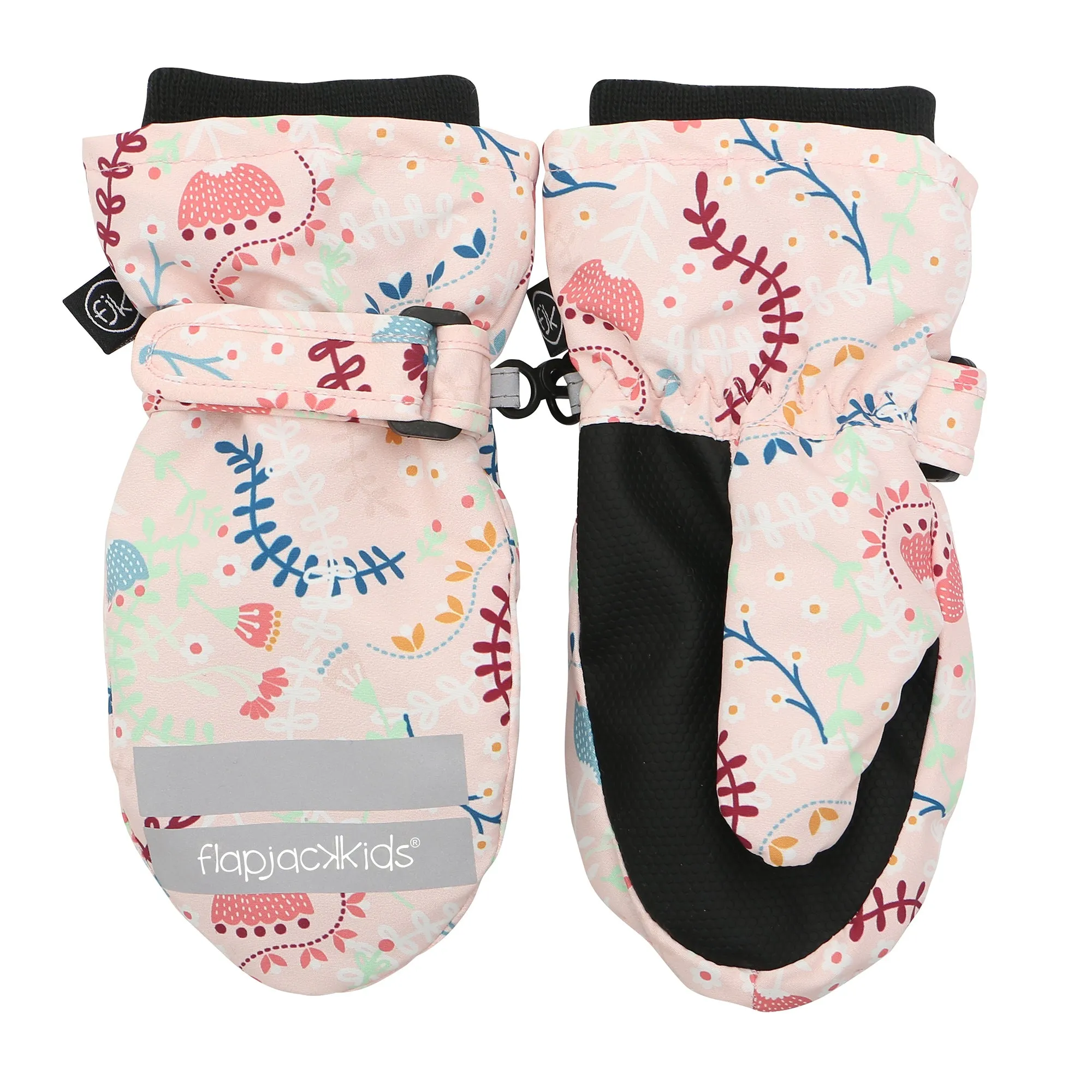 Water Repellent Ski Mittens - 2-4y