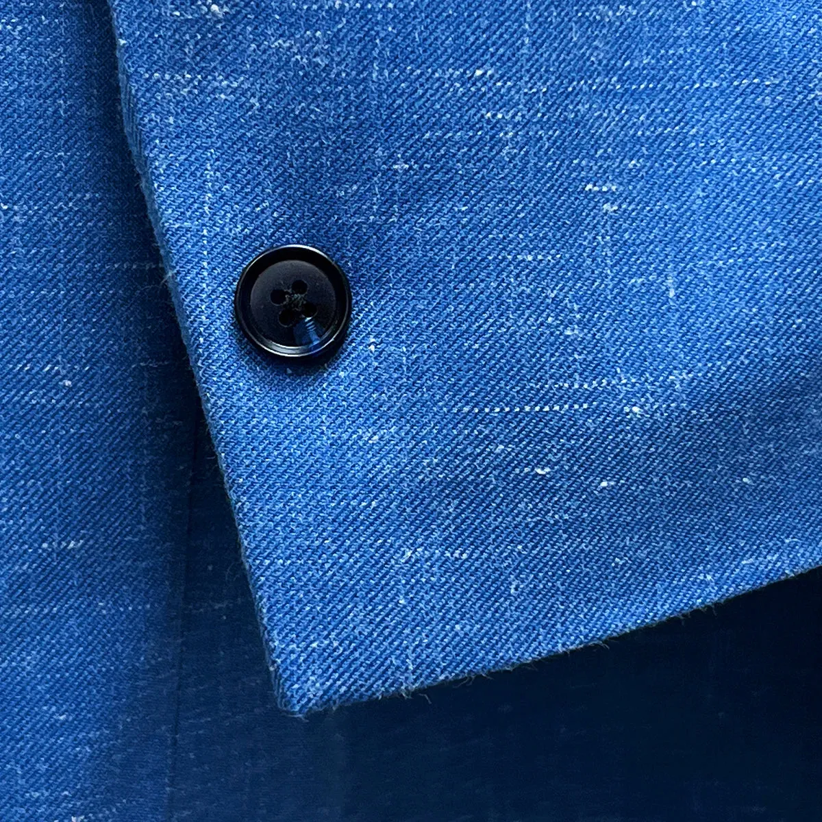 Westwood Hart Light Blue Linen Men's Suit