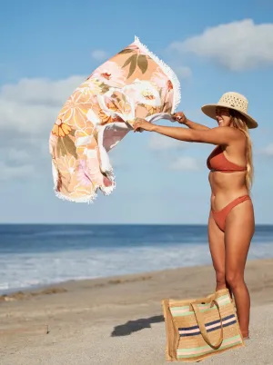 Womens New Fringes Beach Towel