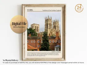 York Wall Art, Yorkshire and the Humber England, UK
