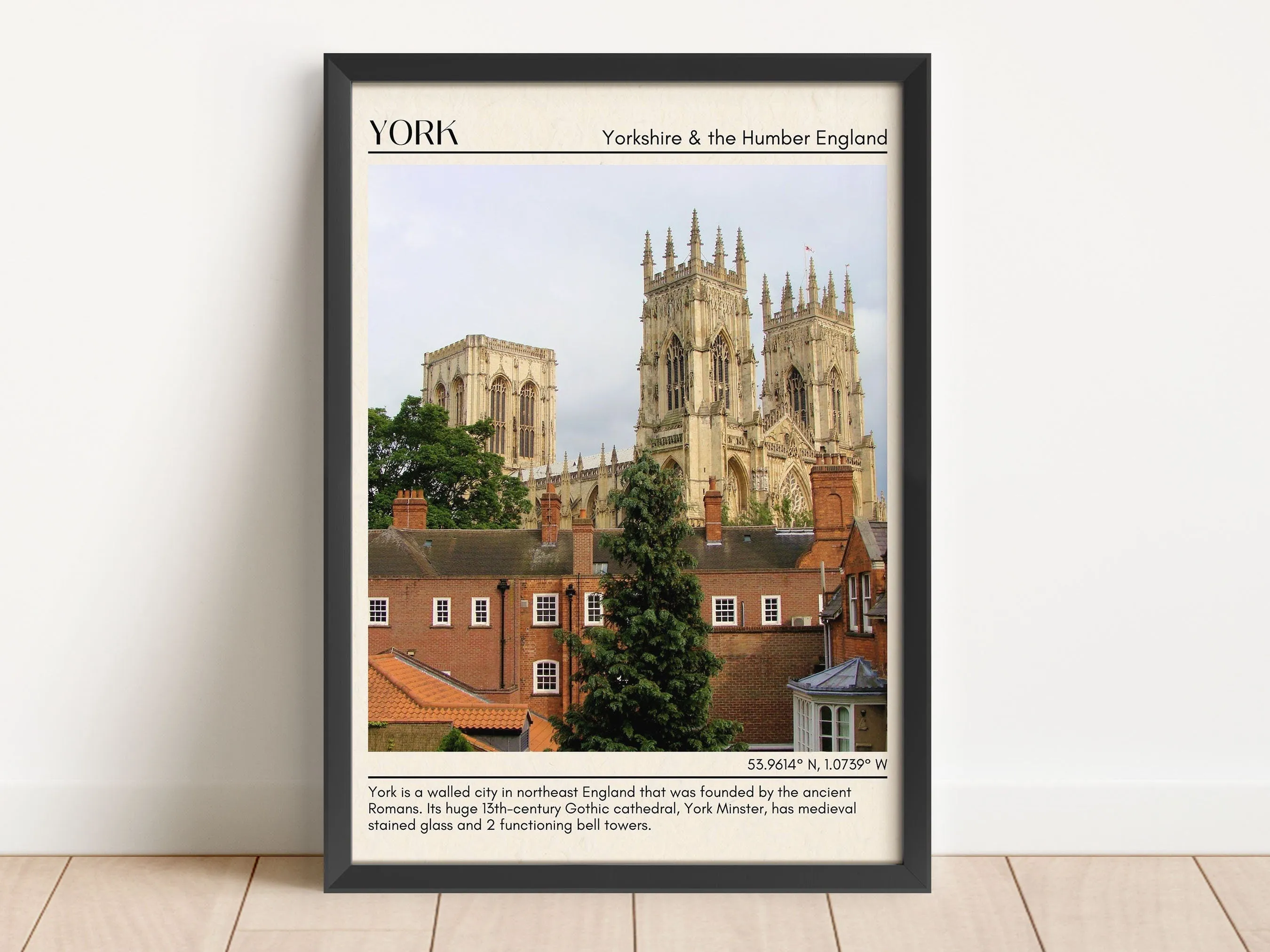 York Wall Art, Yorkshire and the Humber England, UK