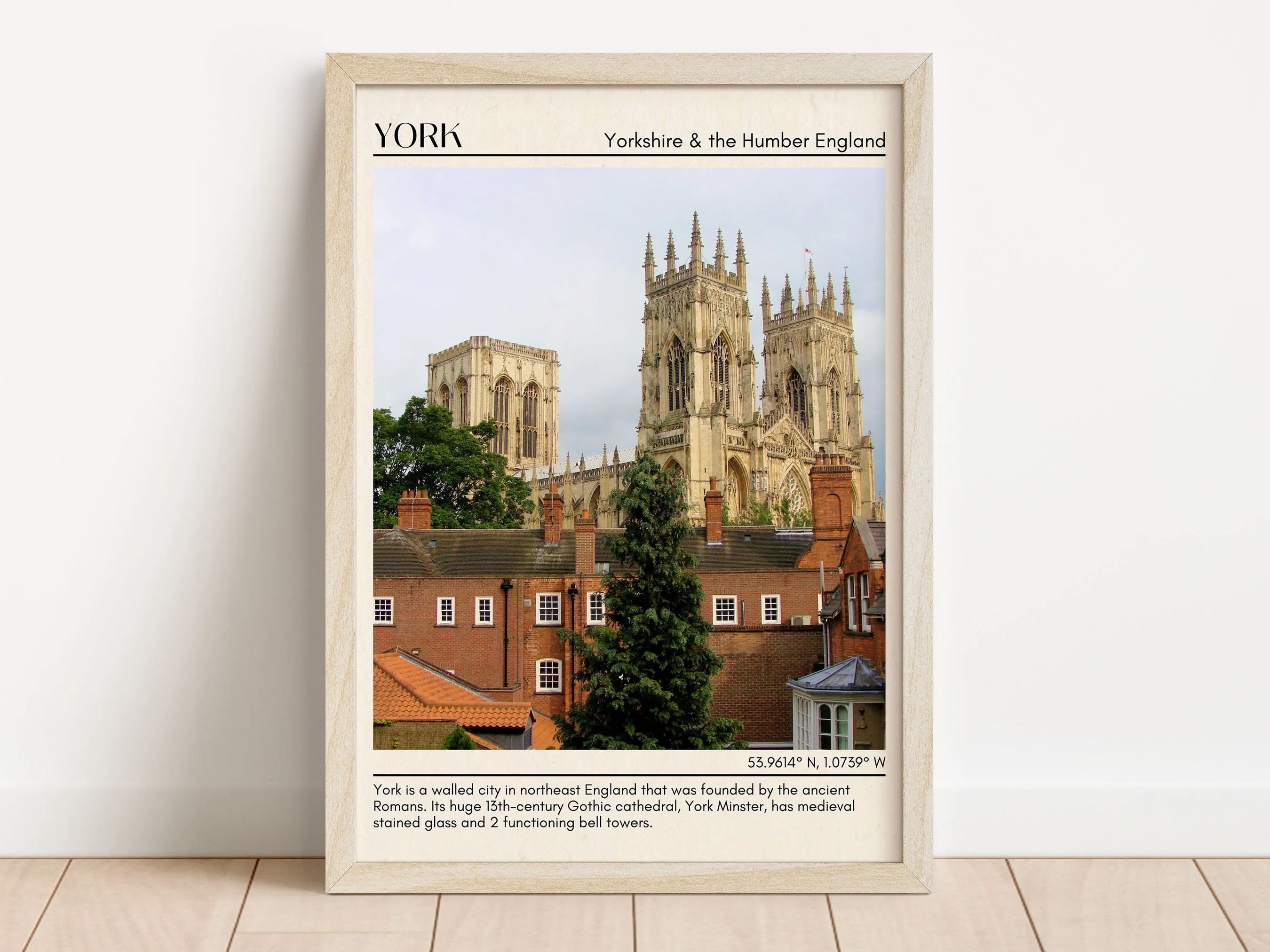 York Wall Art, Yorkshire and the Humber England, UK