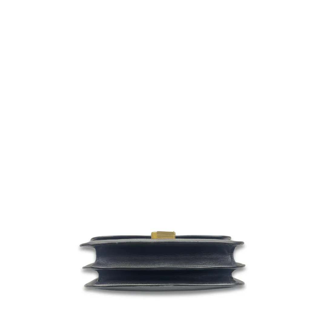 YSL Suede Medium Solferino Shoulder Bag