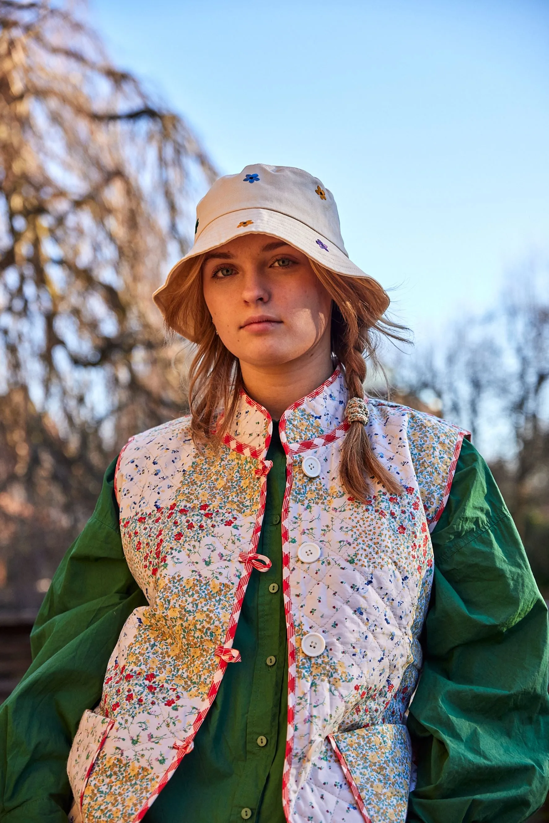 Zinnia Quilted Vest